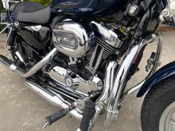 2012 HARLEY-DAVIDSON XL1200C 1200 CUSTOM Blue