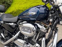 2012 HARLEY-DAVIDSON XL1200C 1200 CUSTOM Blue