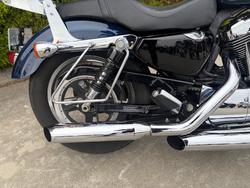 2012 HARLEY-DAVIDSON XL1200C 1200 CUSTOM Blue