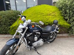 2012 HARLEY-DAVIDSON XL1200C 1200 CUSTOM Blue