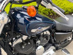 2012 HARLEY-DAVIDSON XL1200C 1200 CUSTOM Blue