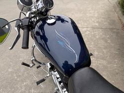 2012 HARLEY-DAVIDSON XL1200C 1200 CUSTOM Blue