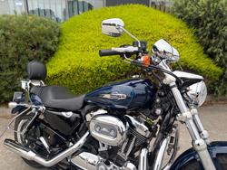 2012 HARLEY-DAVIDSON XL1200C 1200 CUSTOM Blue