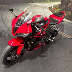 2008 Honda CBR600RR Red