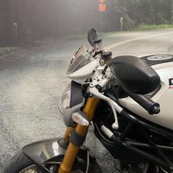 2009 DUCATI MONSTER 1100 S White