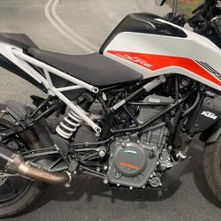 2022 Ktm 390 DUKE White