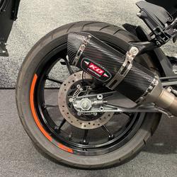 2022 Ktm 390 DUKE White
