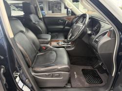 2022 Nissan Patrol Ti-L Y62 MY22 4X4 Dual Range Hermosa Blue