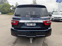 2022 Nissan Patrol Ti-L Y62 MY22 4X4 Dual Range Hermosa Blue
