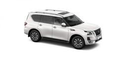2026 Nissan Patrol Ti-L Y62 MY26 4X4 Dual Range Moonstone White