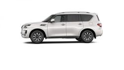 2026 Nissan Patrol Ti-L Y62 MY26 4X4 Dual Range Moonstone White