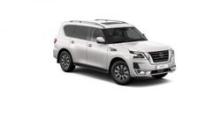 2026 Nissan Patrol Ti-L Y62 MY26 4X4 Dual Range Moonstone White