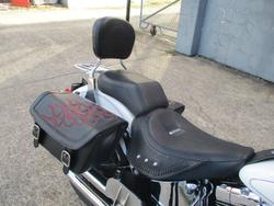 2008 HARLEY-DAVIDSON FLSTF FAT BOY WHITE