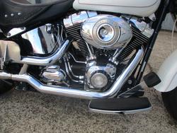 2008 HARLEY-DAVIDSON FLSTF FAT BOY WHITE
