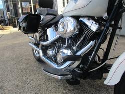 2008 HARLEY-DAVIDSON FLSTF FAT BOY WHITE