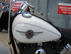 2008 HARLEY-DAVIDSON FLSTF FAT BOY WHITE