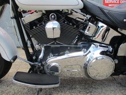 2008 HARLEY-DAVIDSON FLSTF FAT BOY WHITE