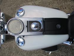2008 HARLEY-DAVIDSON FLSTF FAT BOY WHITE