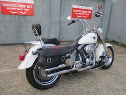 2008 HARLEY-DAVIDSON FLSTF FAT BOY WHITE