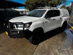 2020 Toyota Hilux SR GUN126R 4X4 Dual Range Glacier White