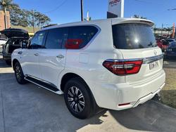 2021 Nissan Patrol Ti Y62 MY22 4X4 Dual Range Moonstone White