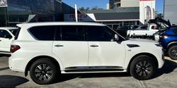 2021 Nissan Patrol Ti Y62 MY22 4X4 Dual Range Moonstone White