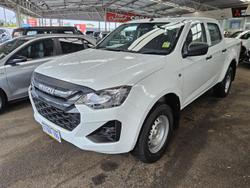 2025 Isuzu D-MAX SX MY24 4X4 Dual Range Mineral White