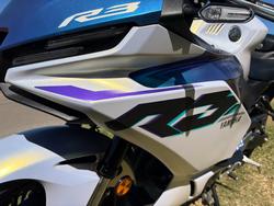 2025 YAMAHA YZF-R3 White