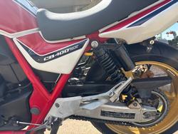 2011 Honda CB400 Red/White
