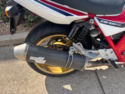 2011 Honda CB400 Red/White