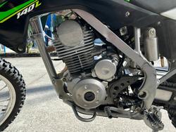 2017 Kawasaki KLX140L GREEN