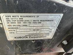2019 Kubota Kx080-3S
