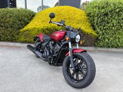 2025 Indian SCOUT BOBBER LIMITED Red