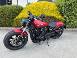 2025 Indian SCOUT BOBBER LIMITED Red
