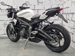 2022 Triumph Street Triple S 660 LAMS Street Triple White