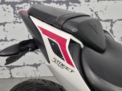 2022 Triumph Street Triple S 660 LAMS Street Triple White