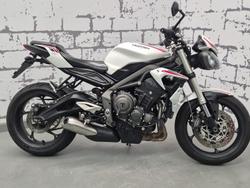 2022 Triumph Street Triple S 660 LAMS Street Triple White