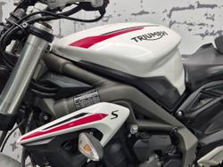 2022 Triumph Street Triple S 660 LAMS Street Triple White