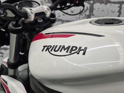 2022 Triumph Street Triple S 660 LAMS Street Triple White