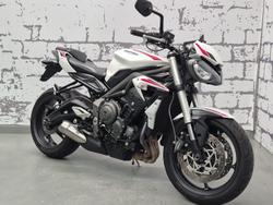 2022 Triumph Street Triple S 660 LAMS Street Triple White