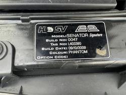 2009 Holden Special Vehicles Senator Signature