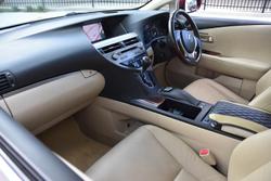 2013 Lexus RX 450h Luxury GYL15R 4X4 On Demand Garnet Red