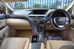 2013 Lexus RX 450h Luxury GYL15R 4X4 On Demand Garnet Red