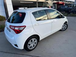 2019 Toyota Yaris Ascent NCP130R Glacier White