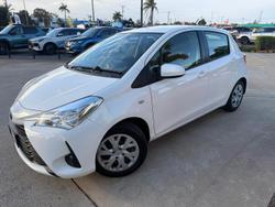 2019 Toyota Yaris Ascent NCP130R Glacier White