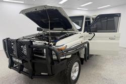 2019 Toyota Landcruiser GXL VDJ79R 4X4 Dual Range French Vanilla
