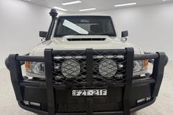 2019 Toyota Landcruiser GXL VDJ79R 4X4 Dual Range French Vanilla