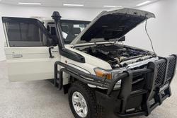 2019 Toyota Landcruiser GXL VDJ79R 4X4 Dual Range French Vanilla