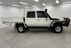 2019 Toyota Landcruiser GXL VDJ79R 4X4 Dual Range French Vanilla