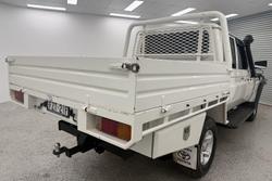 2019 Toyota Landcruiser GXL VDJ79R 4X4 Dual Range French Vanilla